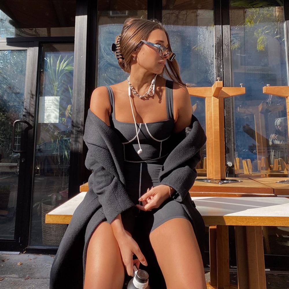 WeWoreWhat Corset Bodysuit